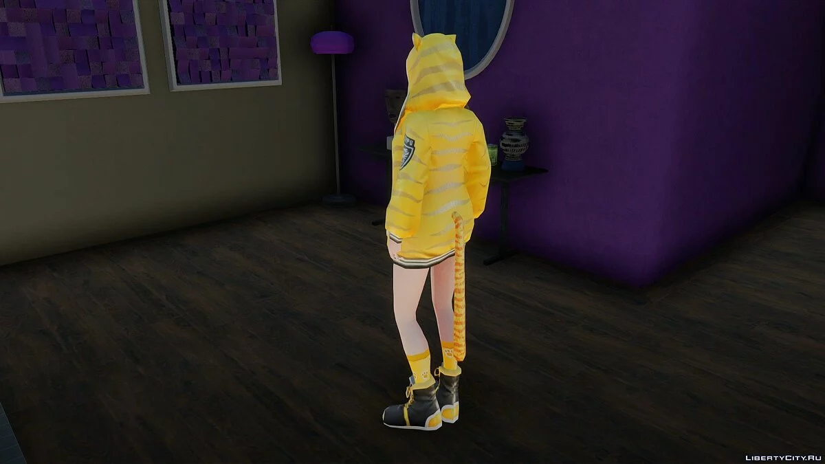 Traje de Tigre Cero de Cyber Hunter / GTA San Andreas