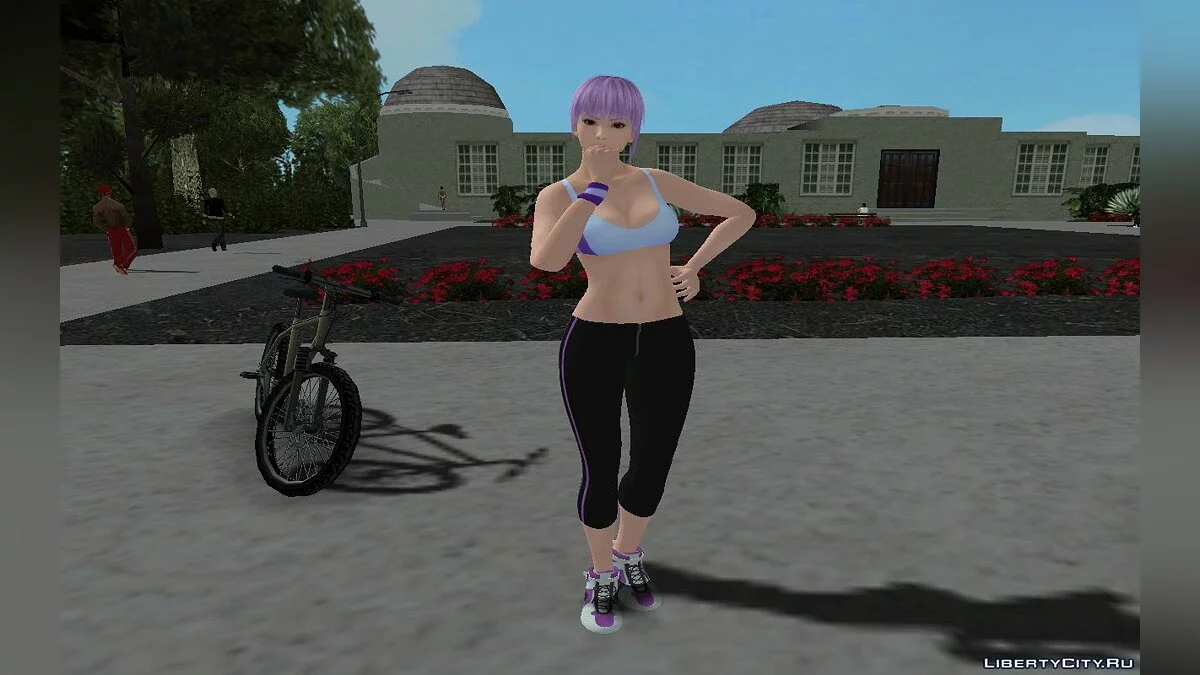 Ayane in Training Outfit / GTA San Andreas