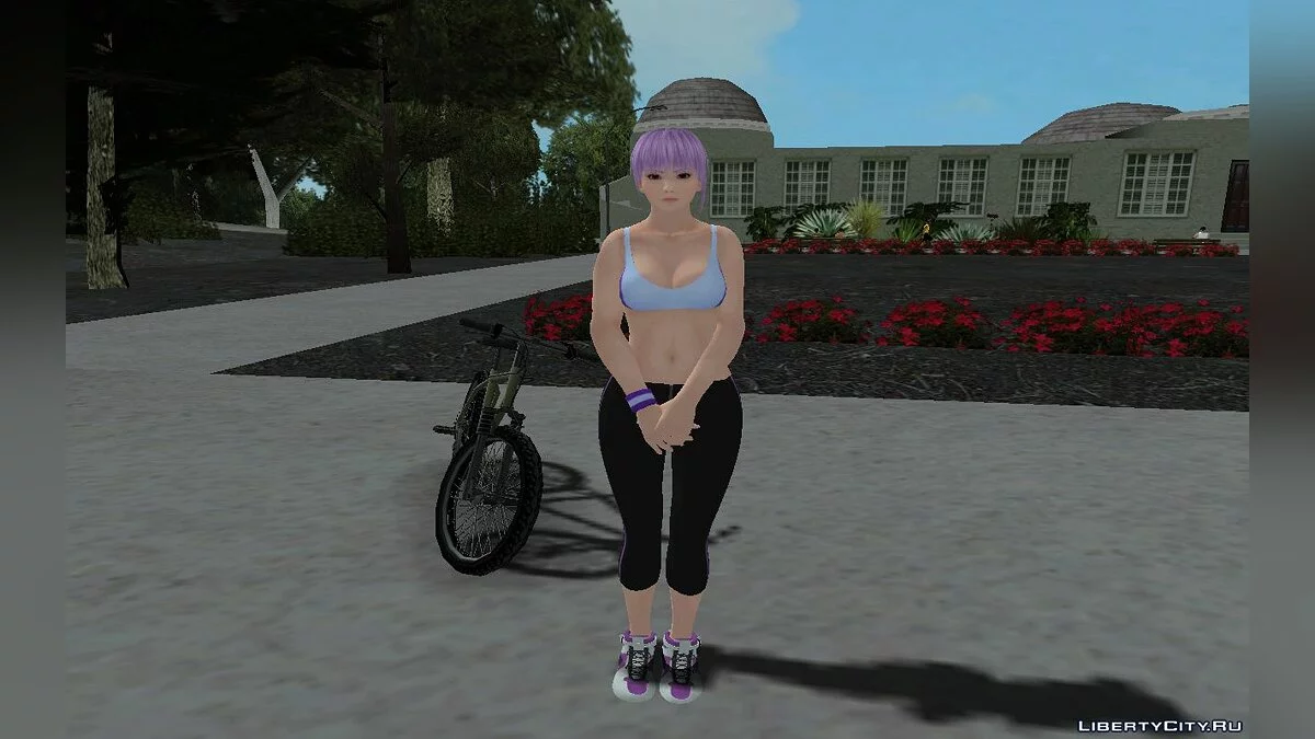 Ayane in Training Outfit / GTA San Andreas