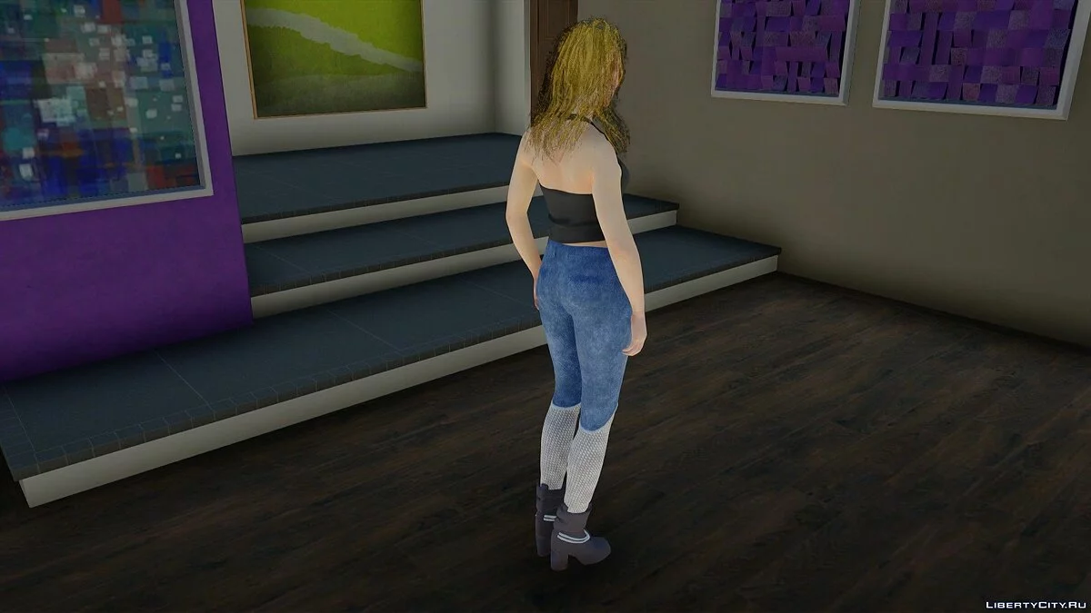 Альт Каннінгем з Cyberpunk 2077 / GTA San Andreas