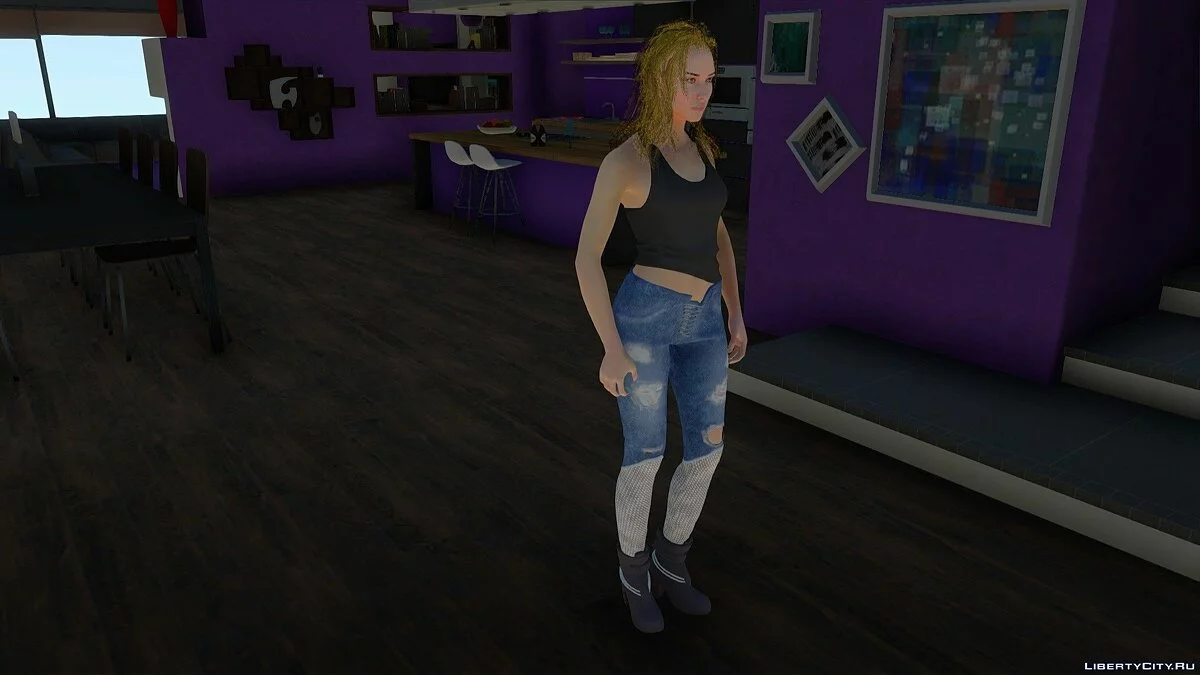 Альт Каннінгем з Cyberpunk 2077 / GTA San Andreas