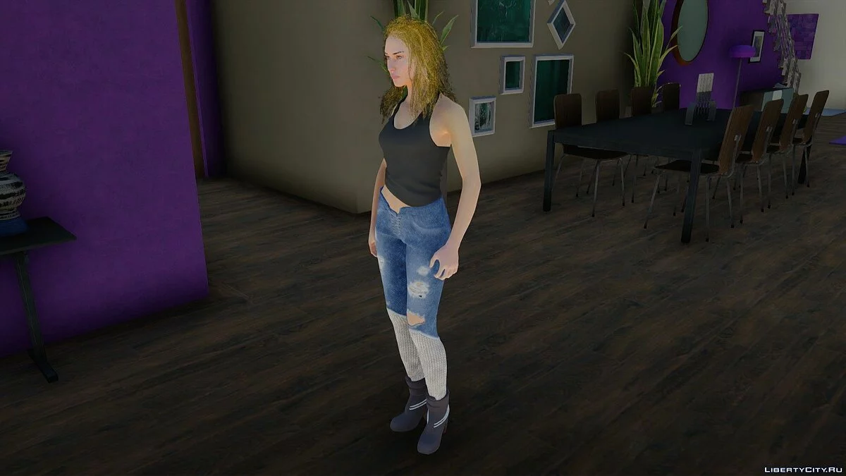 Альт Каннінгем з Cyberpunk 2077 / GTA San Andreas