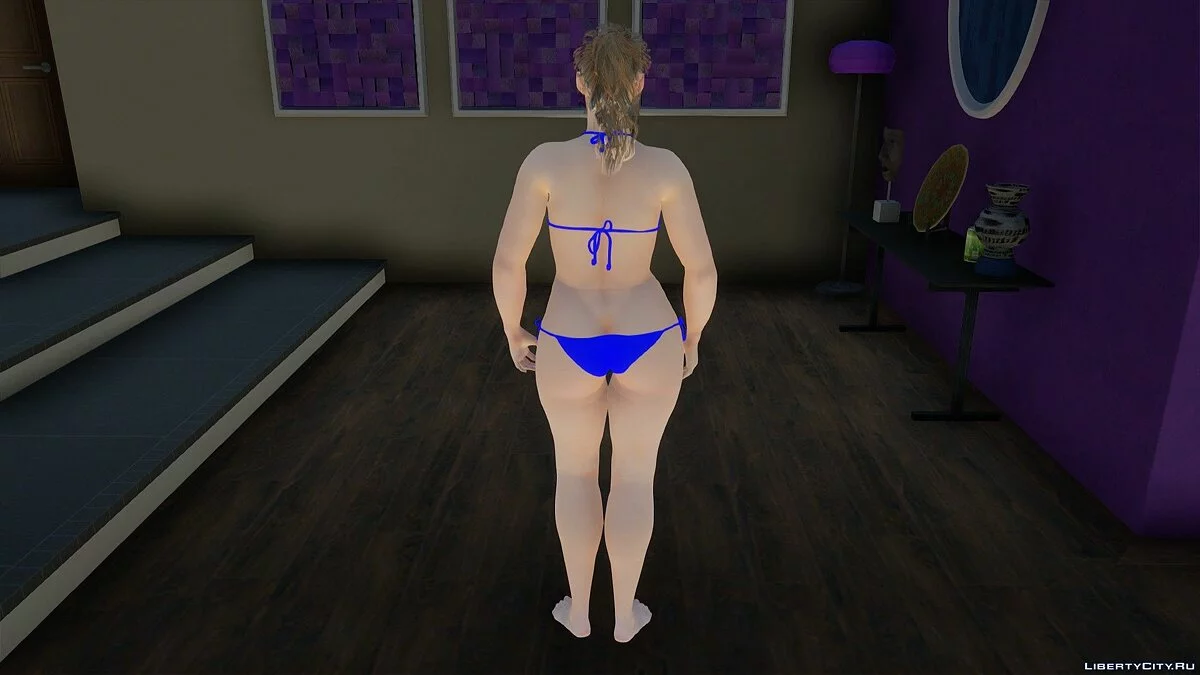 Claire Redfield yang seksi dalam bikini / GTA San Andreas