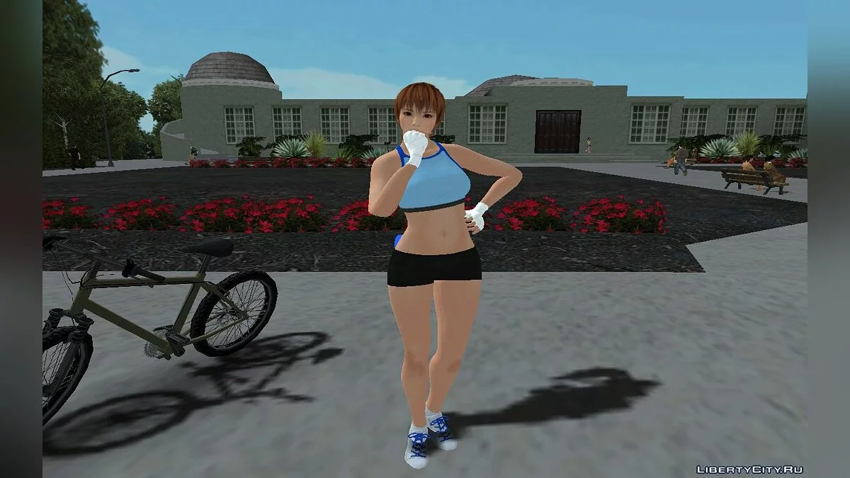Kasumi em roupa de treino / GTA San Andreas