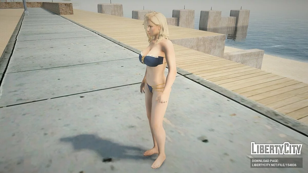 Helena Douglas dalam bikini / GTA San Andreas