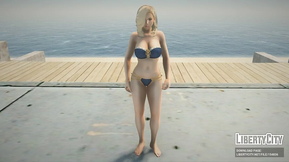 Helena Douglas dalam bikini / GTA San Andreas
