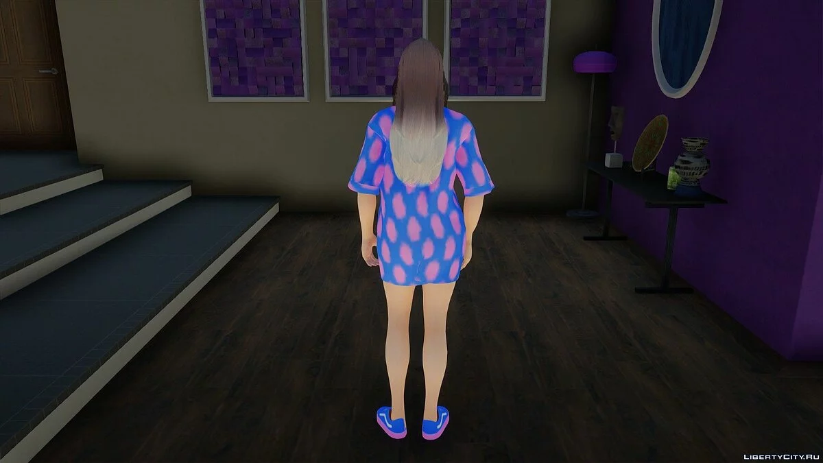 Helena Douglas im T-Shirt-Kleid / GTA San Andreas