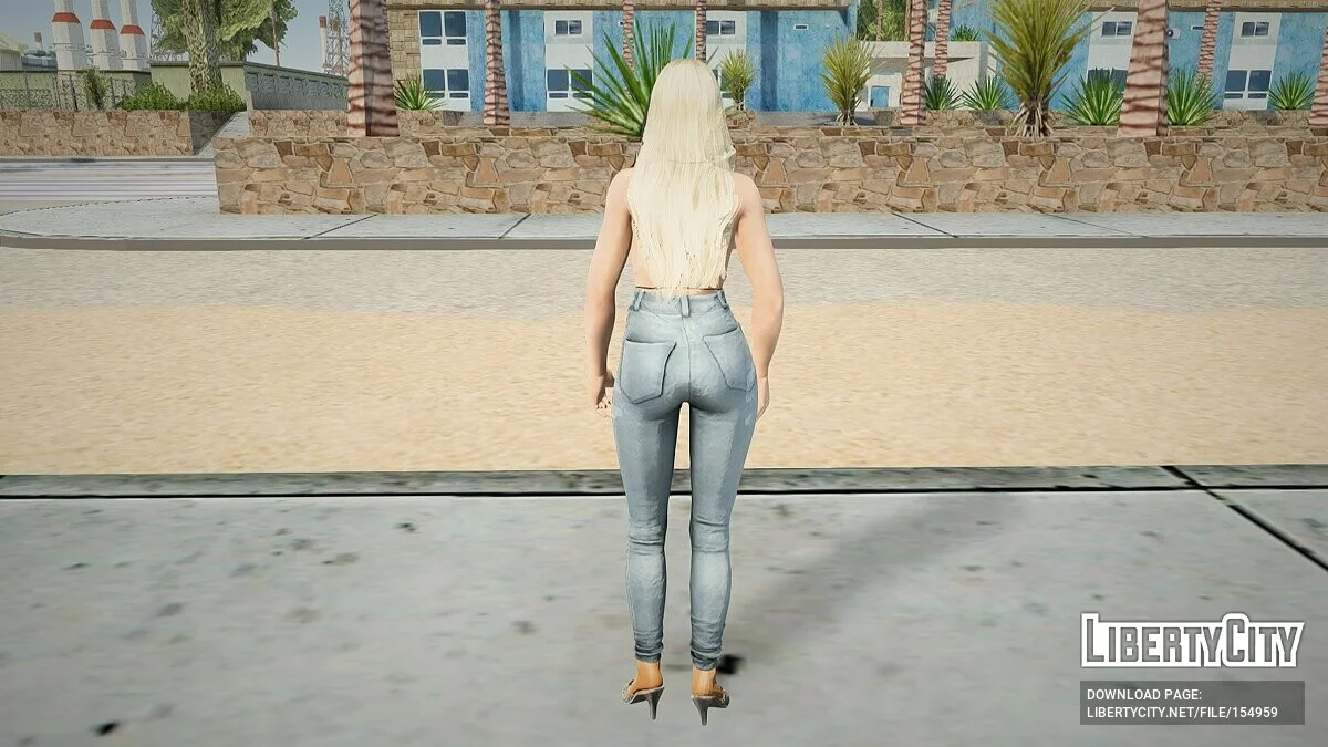 Helena Douglas in Alltagskleidung v31 / GTA San Andreas