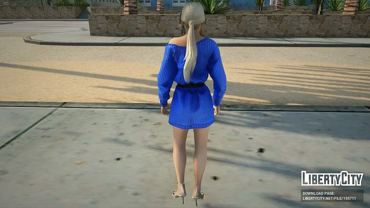 Helena Douglas em roupas casuais v26 / GTA San Andreas