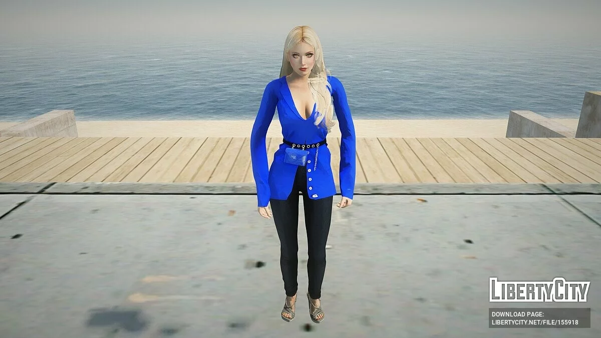 Helena Douglas in casual clothes v28 / GTA San Andreas