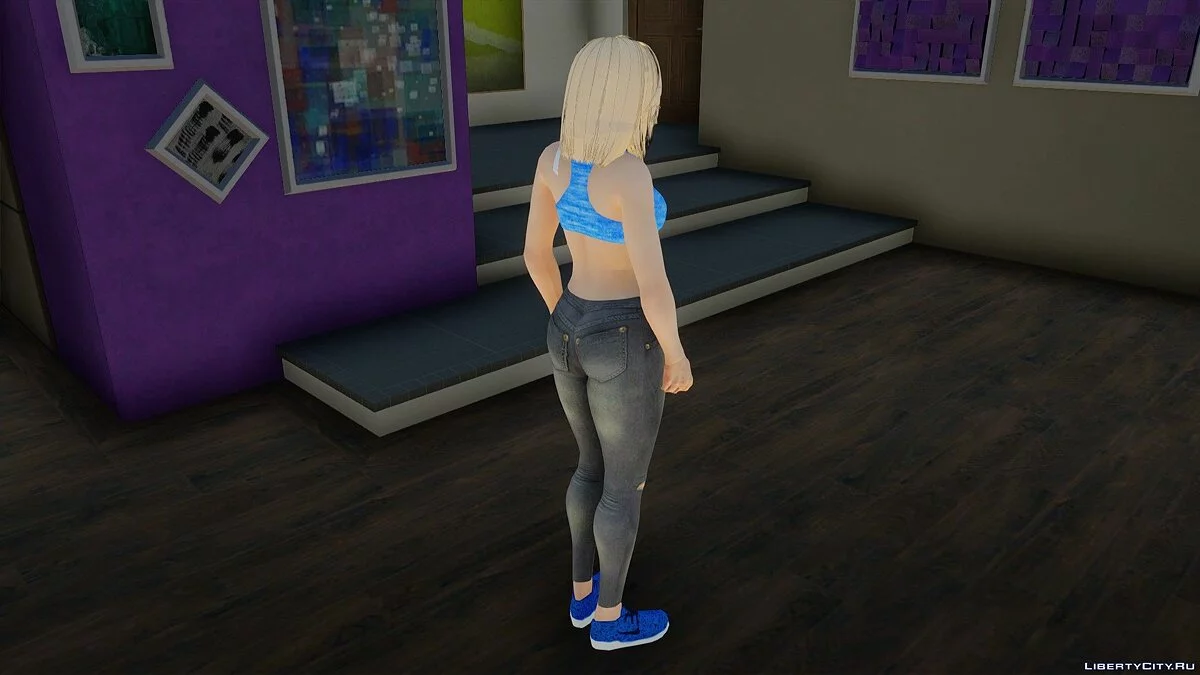 Хелена Дуглас в повседневной одежде v9 / GTA San Andreas