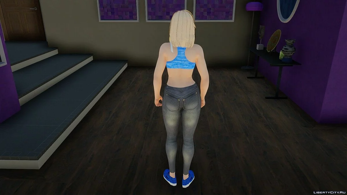 Хелена Дуглас в повседневной одежде v9 / GTA San Andreas