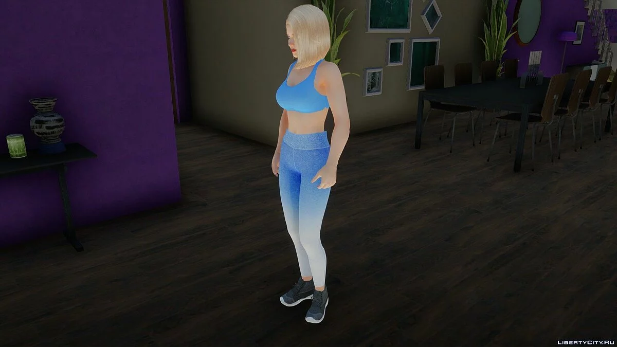 Helena Douglas en tenue de sport / GTA San Andreas