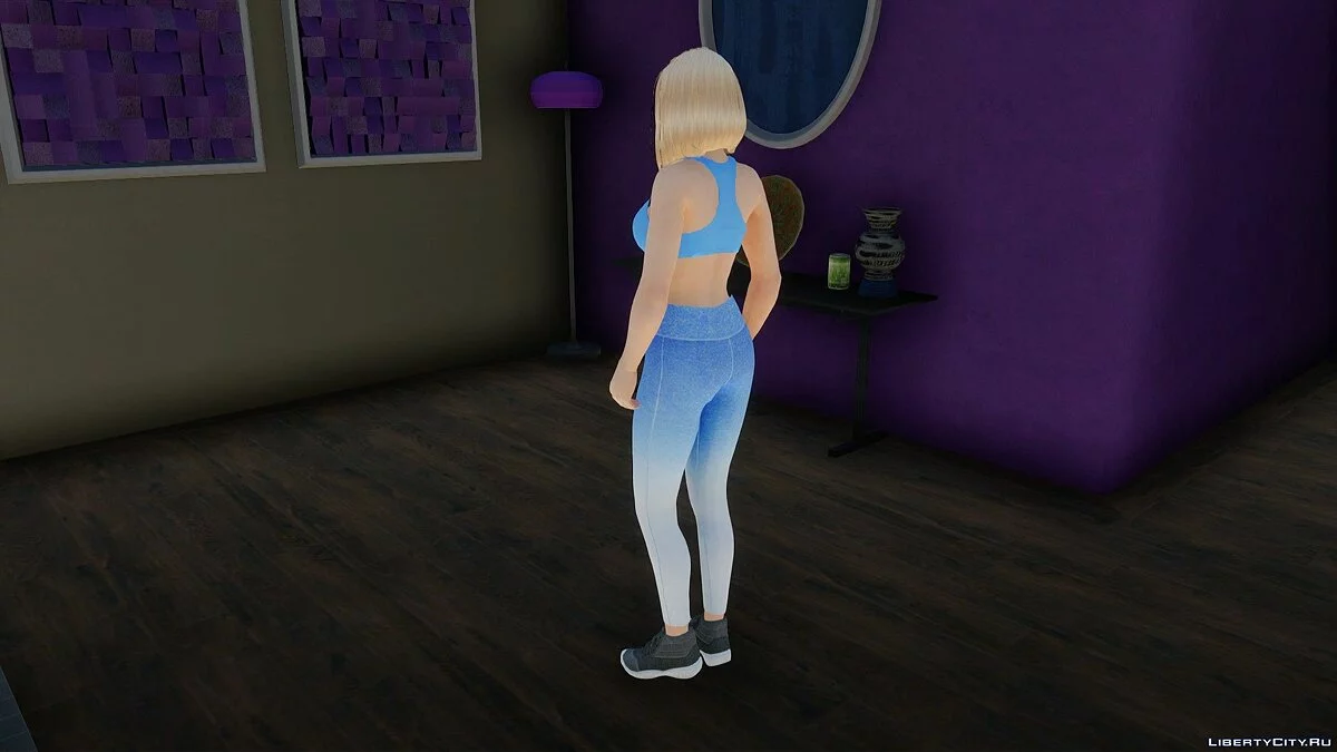 Helena Douglas en tenue de sport / GTA San Andreas