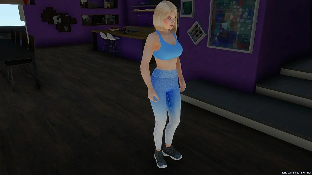 Helena Douglas en tenue de sport / GTA San Andreas