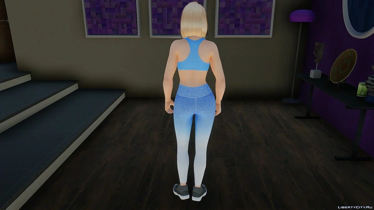 Helena Douglas en tenue de sport / GTA San Andreas