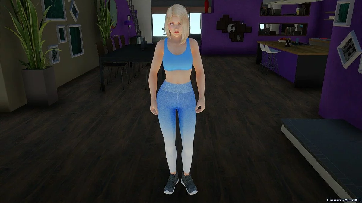 Helena Douglas en tenue de sport / GTA San Andreas