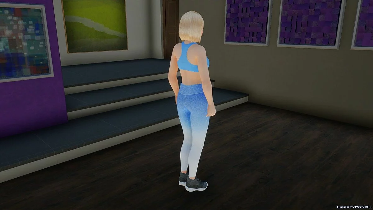 Helena Douglas en tenue de sport / GTA San Andreas