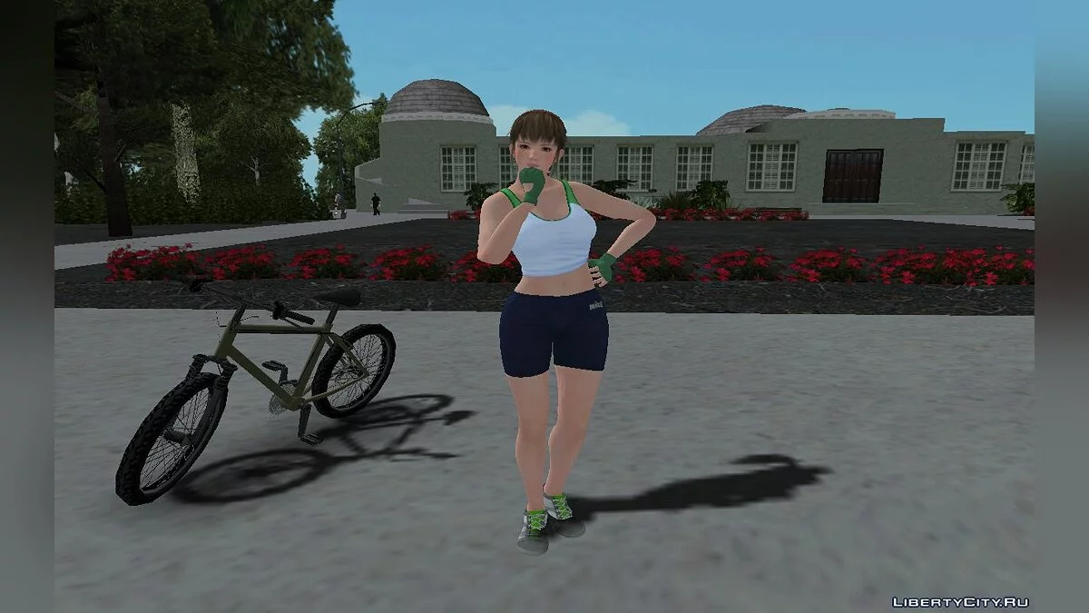 Hitomi en tenue d'entraînement / GTA San Andreas