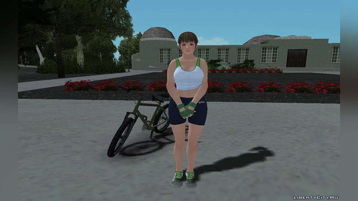 Hitomi en tenue d'entraînement / GTA San Andreas