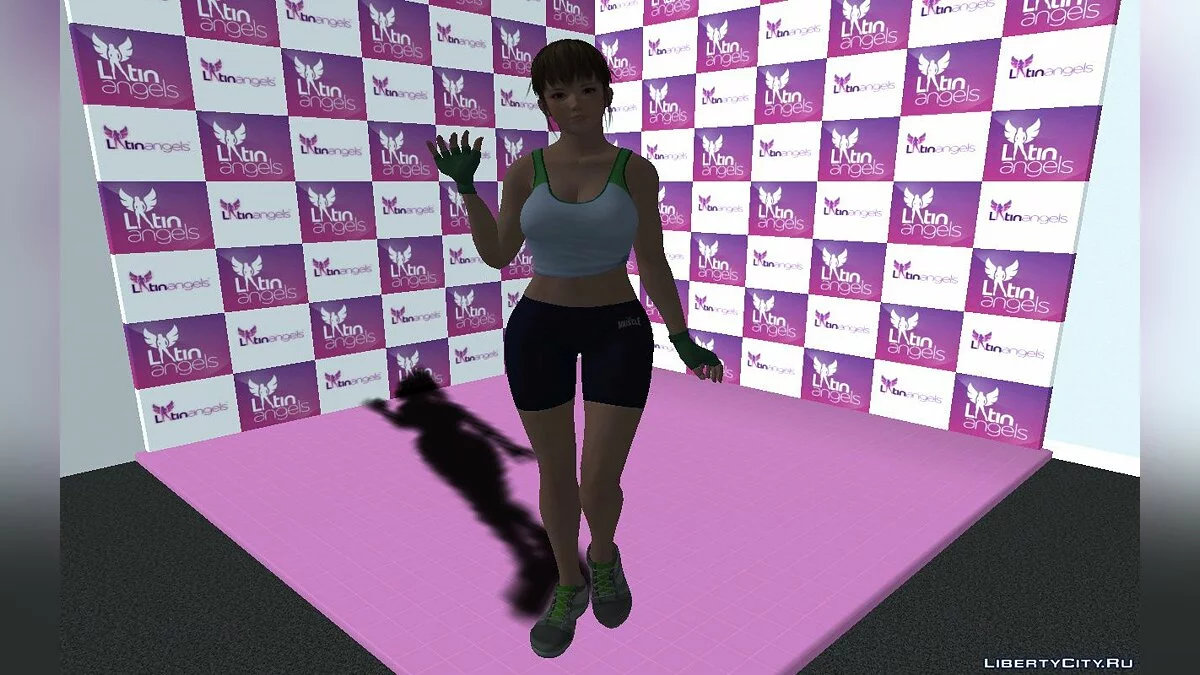 Hitomi en tenue d'entraînement / GTA San Andreas