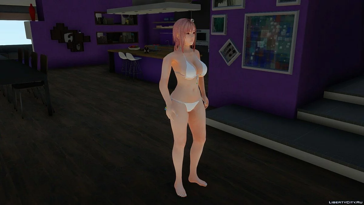 Honoka in Bikini / GTA San Andreas