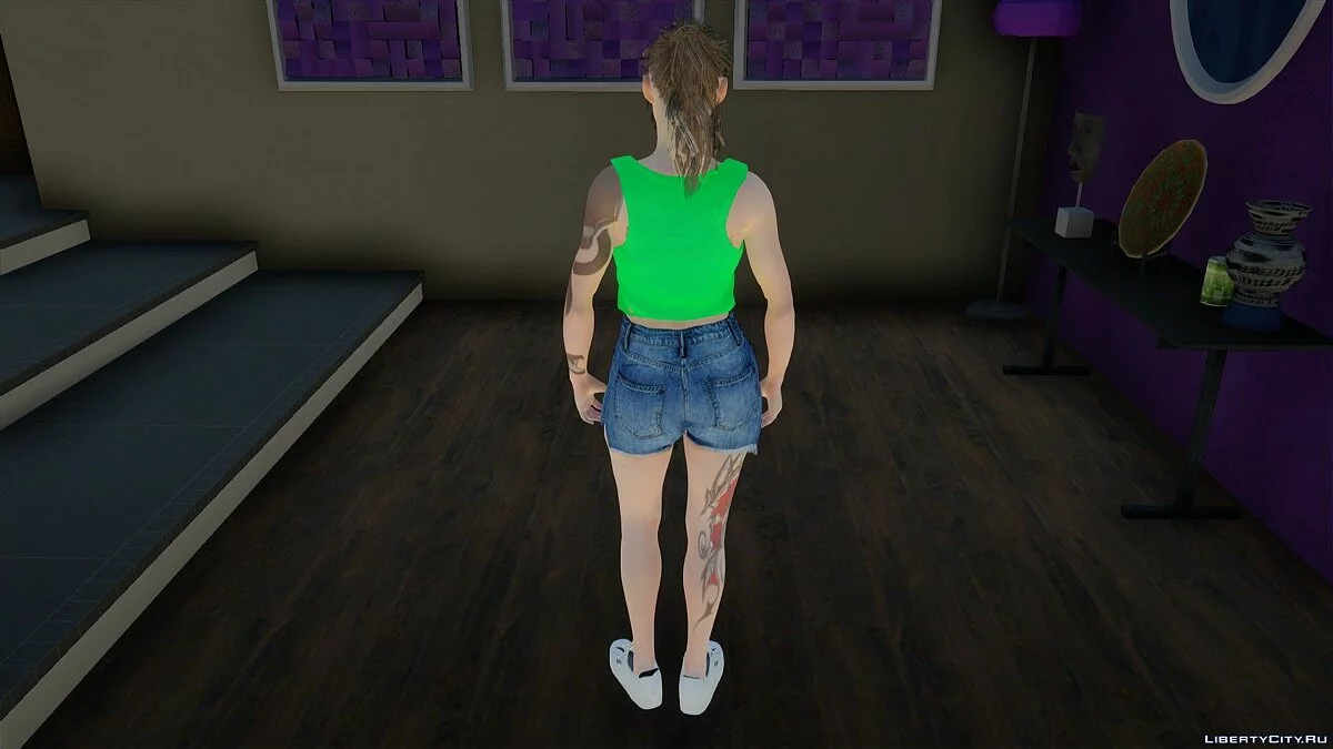 Claire Redfield in Casual Wear / GTA San Andreas