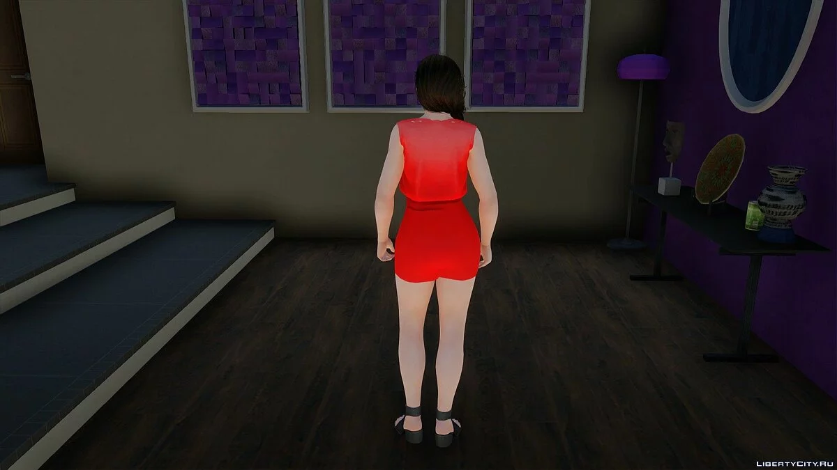 Kokoro en ropa casual v7 / GTA San Andreas