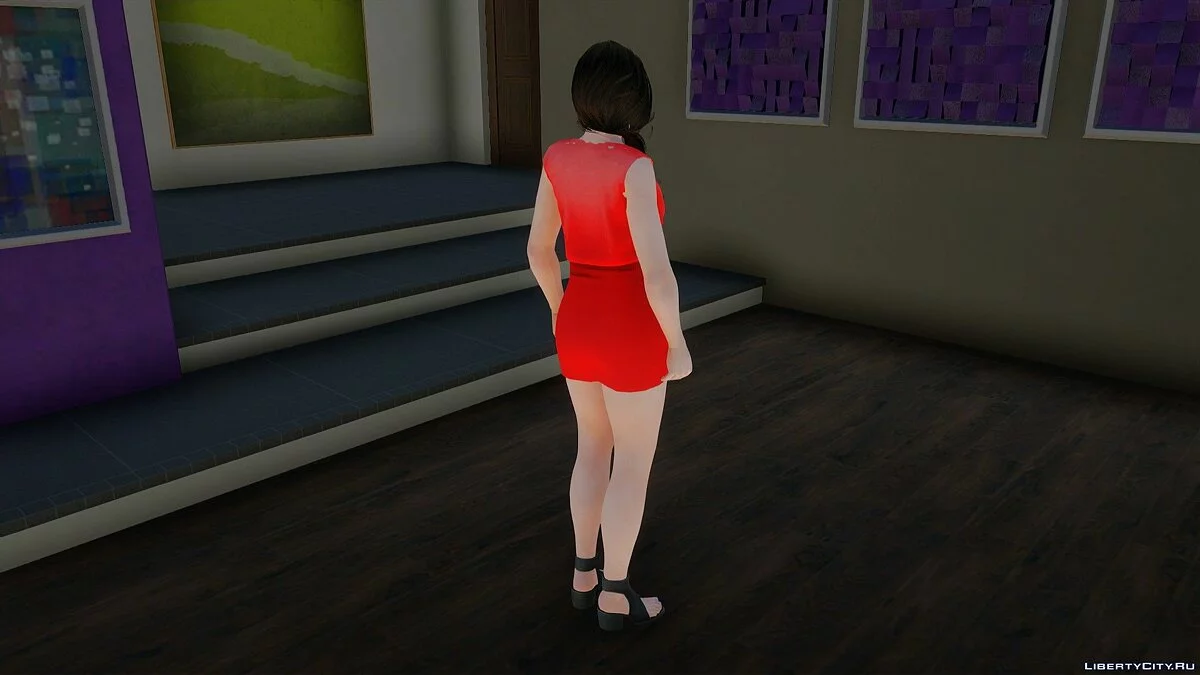 Kokoro en ropa casual v7 / GTA San Andreas