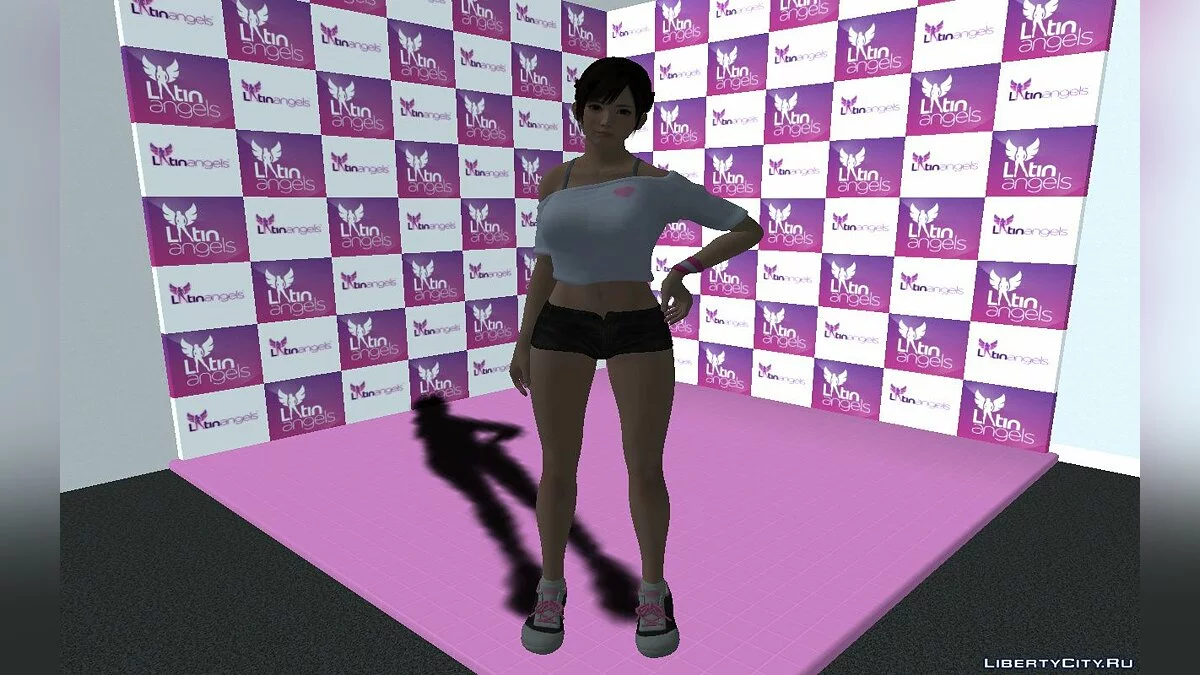 Kokoro em roupa de treino / GTA San Andreas