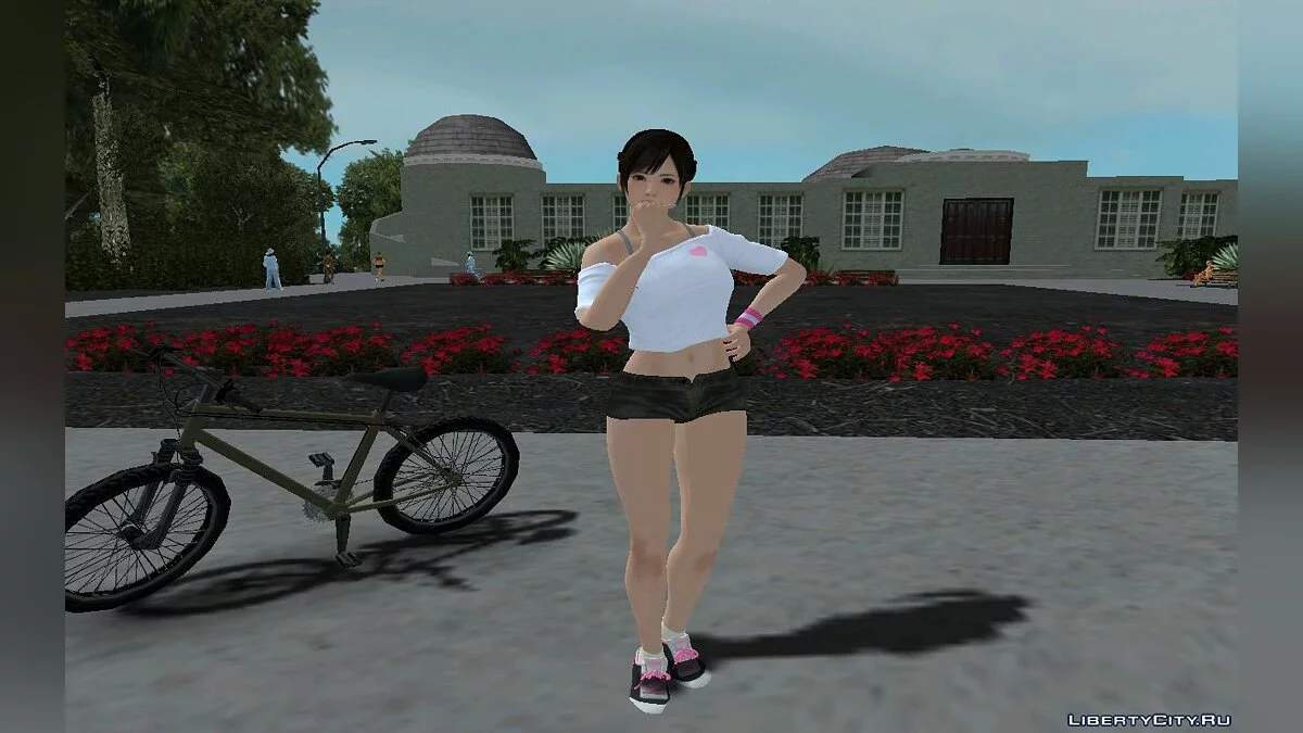 Kokoro em roupa de treino / GTA San Andreas