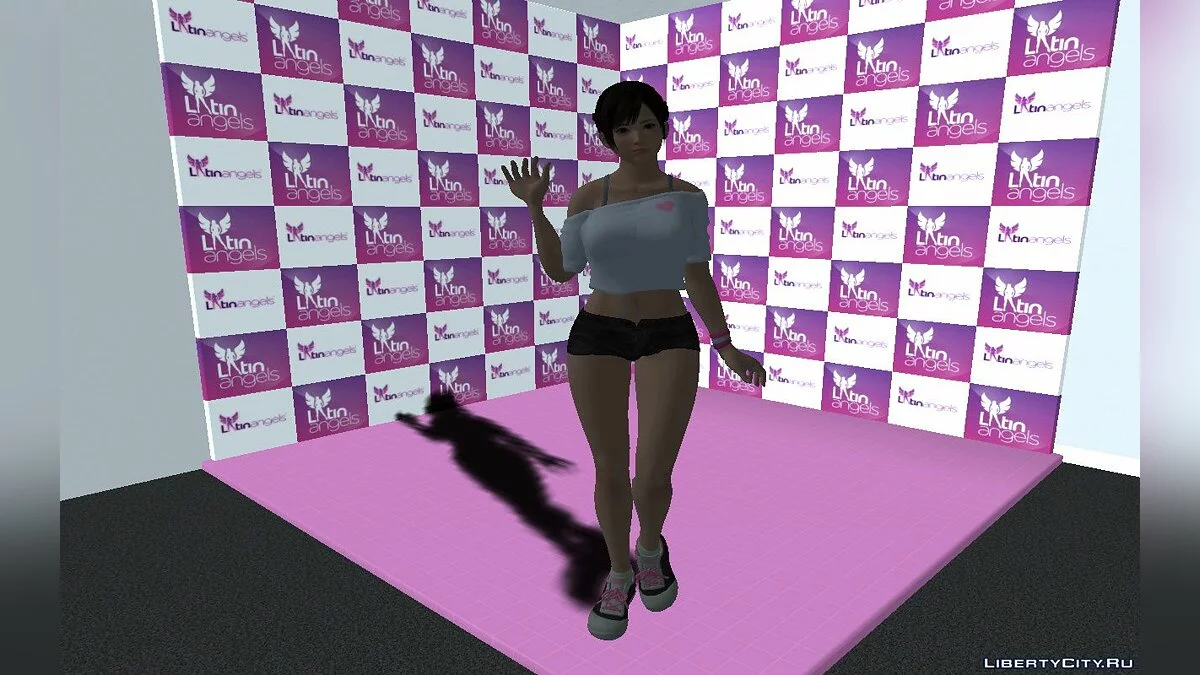Kokoro em roupa de treino / GTA San Andreas