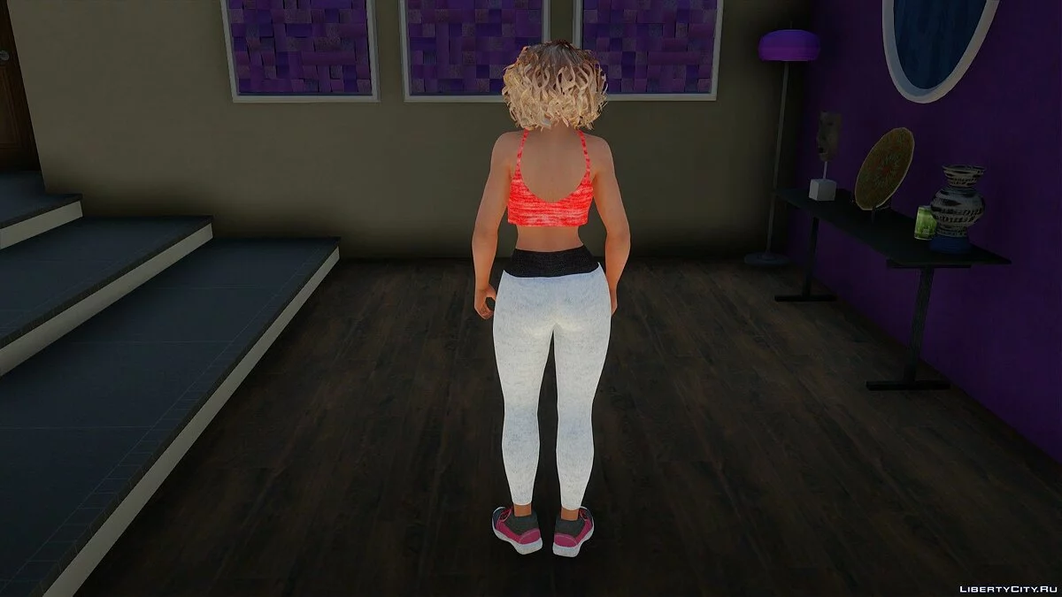Lisa Hamilton im Alltagsoutfit v10 / GTA San Andreas