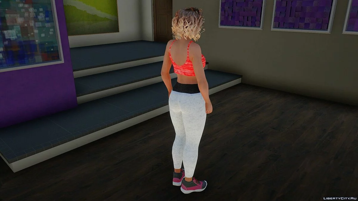 Lisa Hamilton im Alltagsoutfit v10 / GTA San Andreas