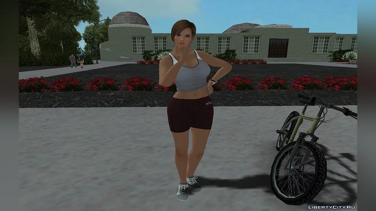 Lisa Hamilton in Training Gear / GTA San Andreas