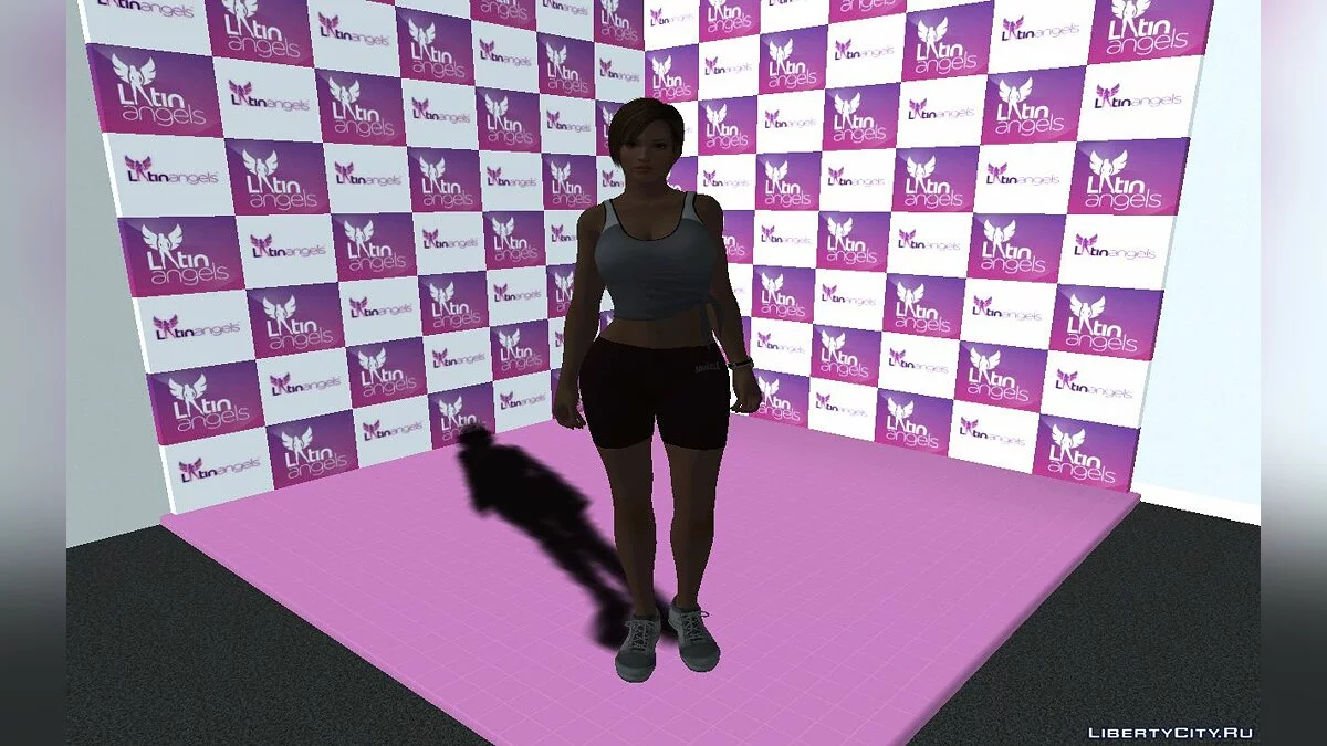 Lisa Hamilton in Training Gear / GTA San Andreas