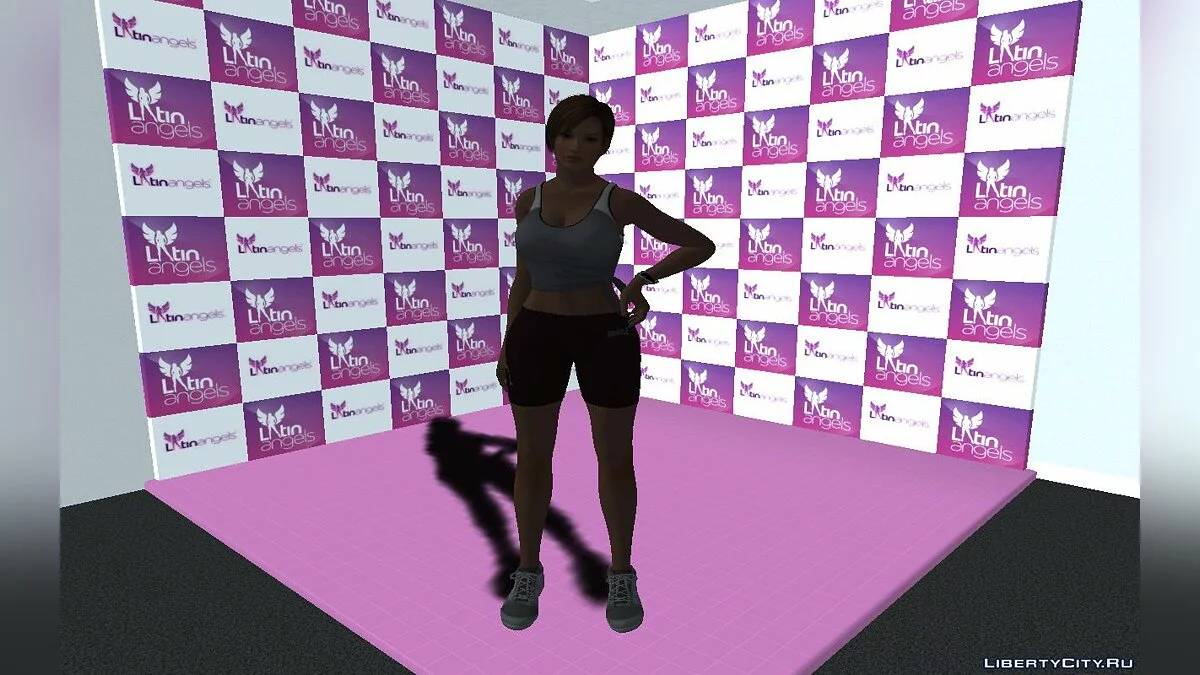 Lisa Hamilton in Training Gear / GTA San Andreas