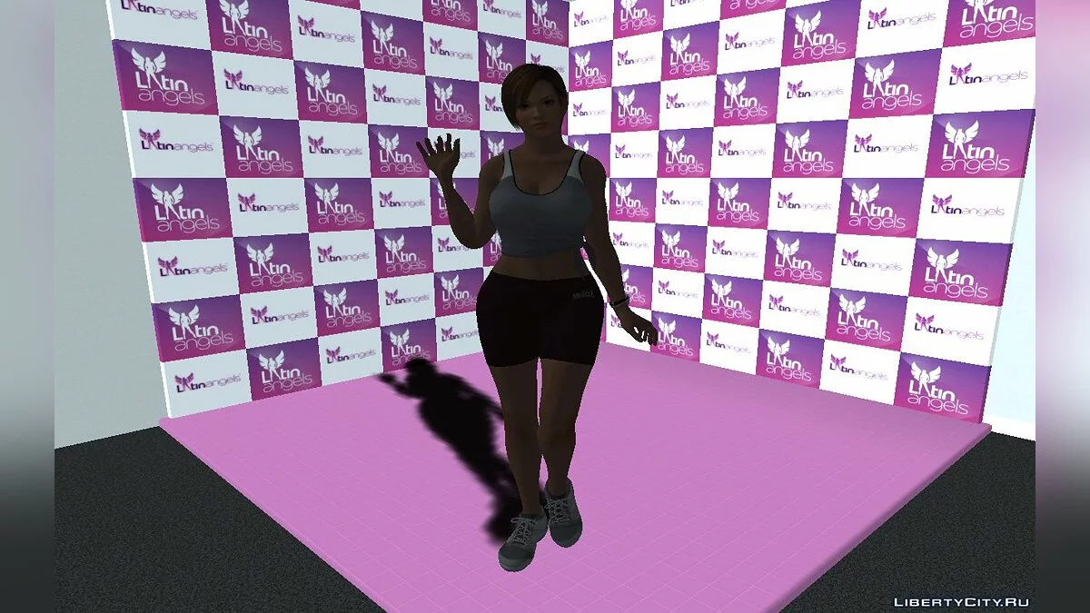 Lisa Hamilton in Training Gear / GTA San Andreas