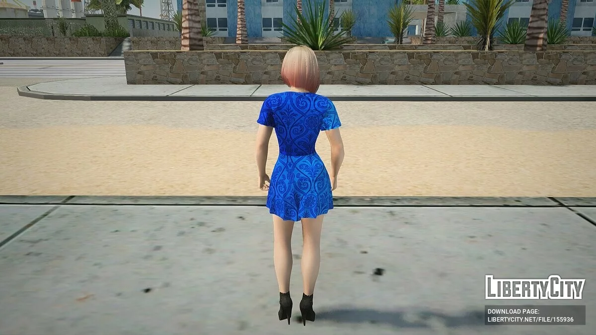 Mila em Roupas Casuais v10 / GTA San Andreas