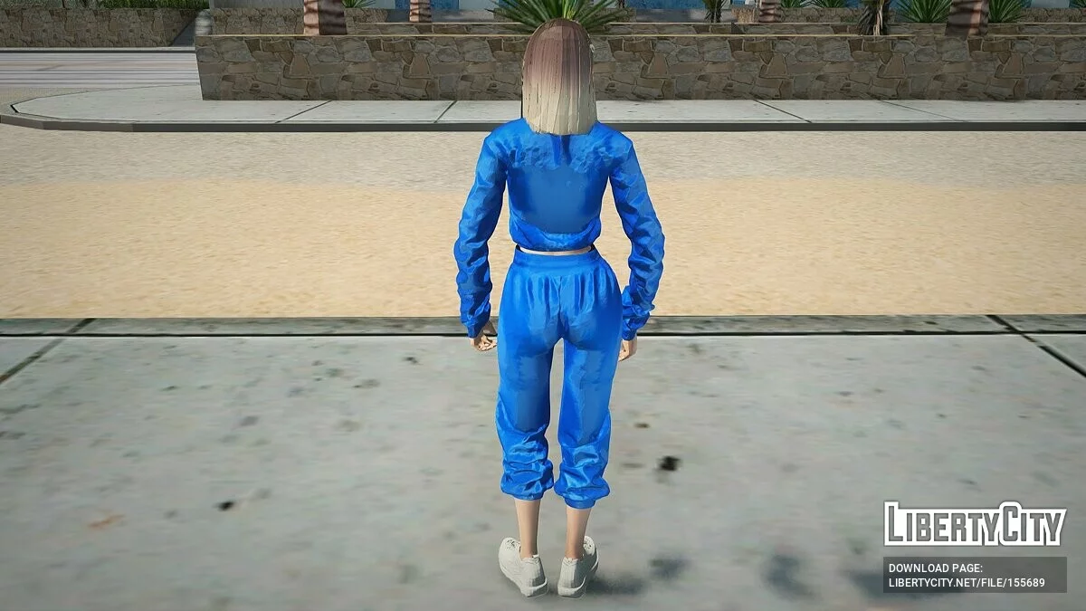 Mila em roupa casual v11 / GTA San Andreas