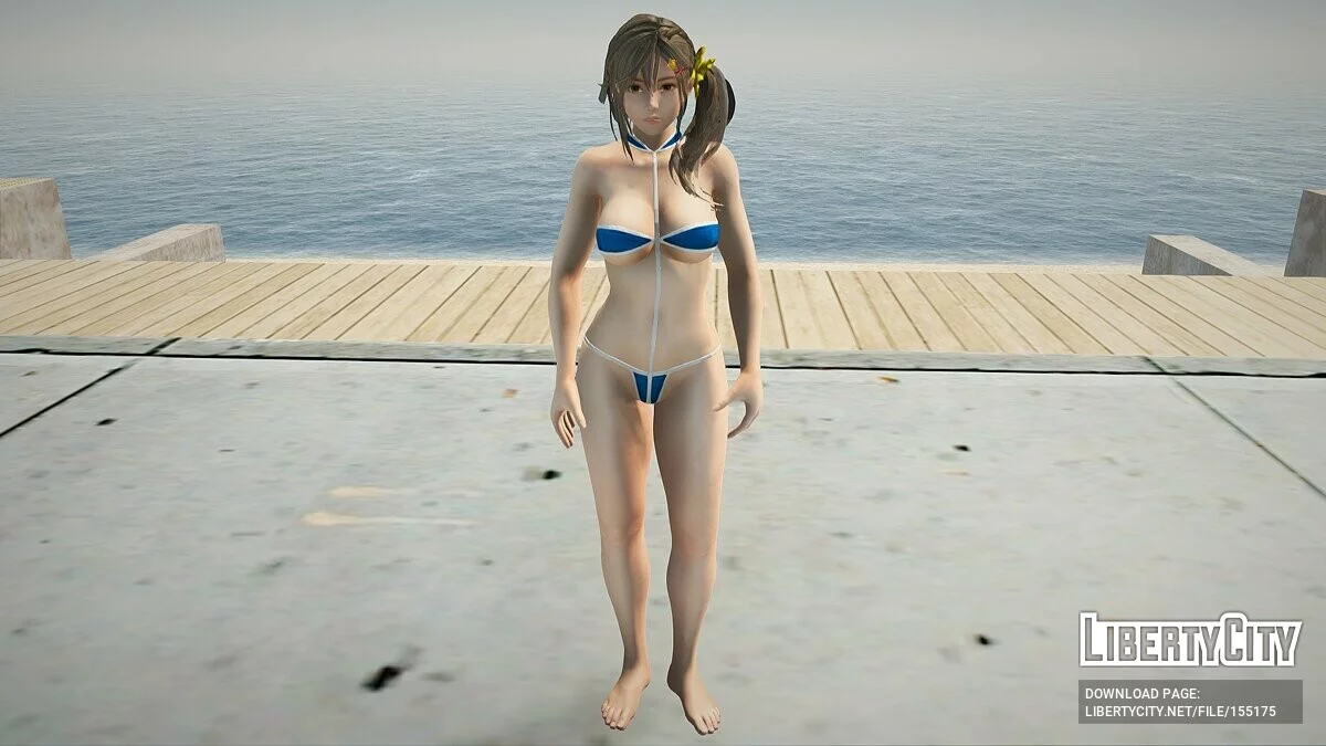 Місакі в бікіні з Dead Or Alive Xtreme Venus Vacation / GTA San Andreas