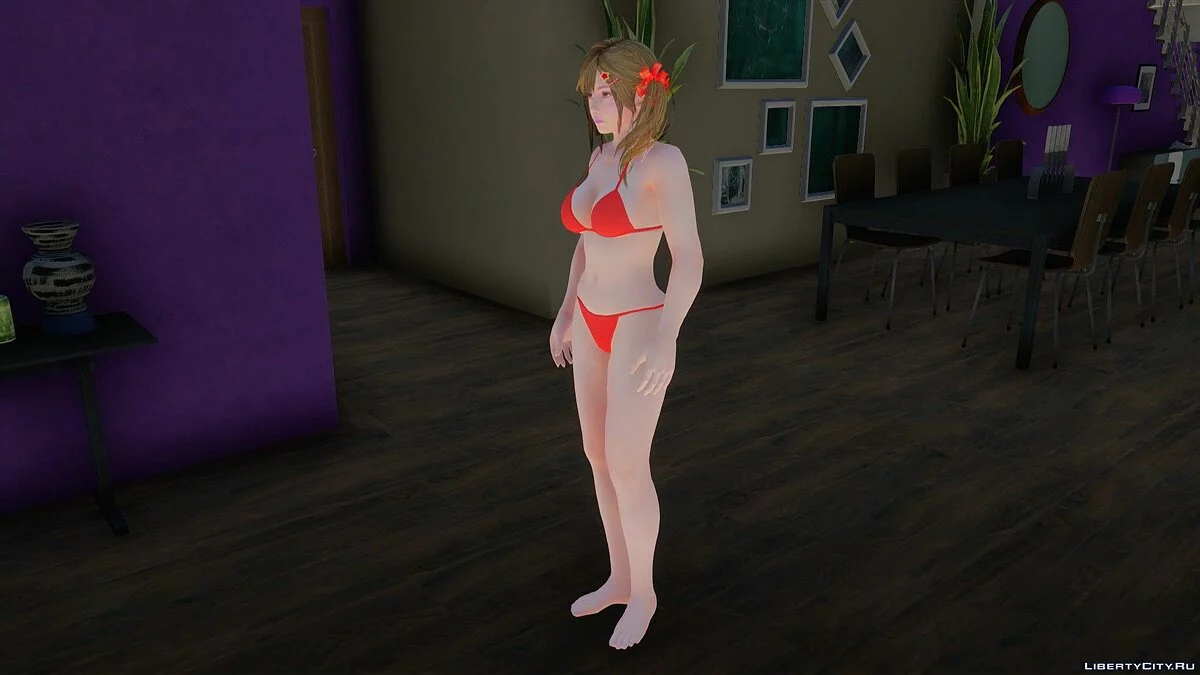 Misaki im Bikini / GTA San Andreas