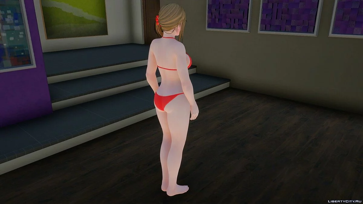 Misaki im Bikini / GTA San Andreas