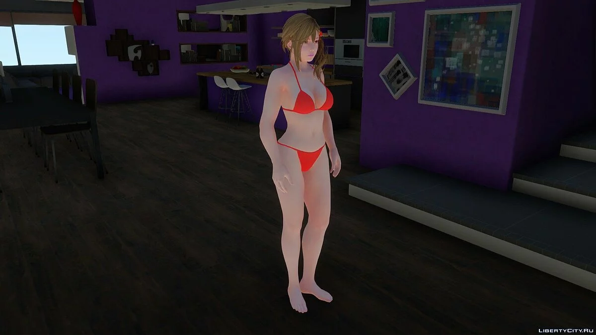 Misaki im Bikini / GTA San Andreas