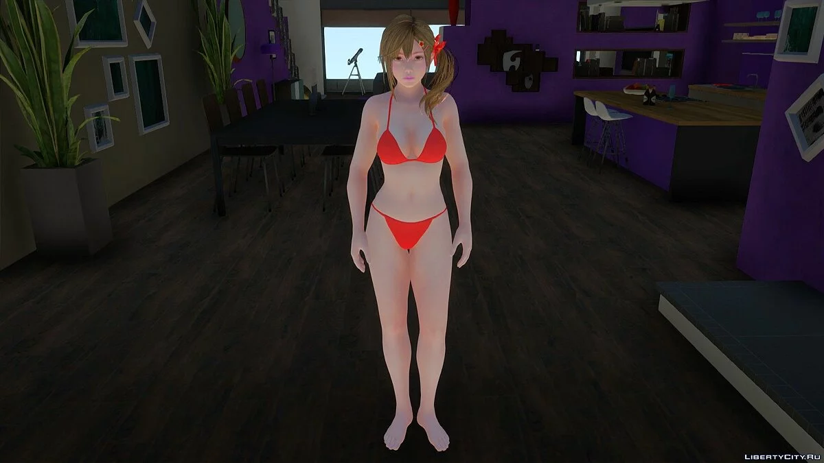 Misaki im Bikini / GTA San Andreas