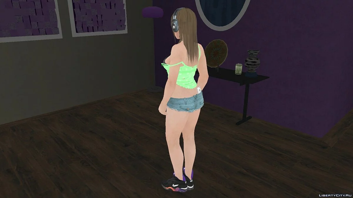 Misaki en tenue décontractée v9 / GTA San Andreas