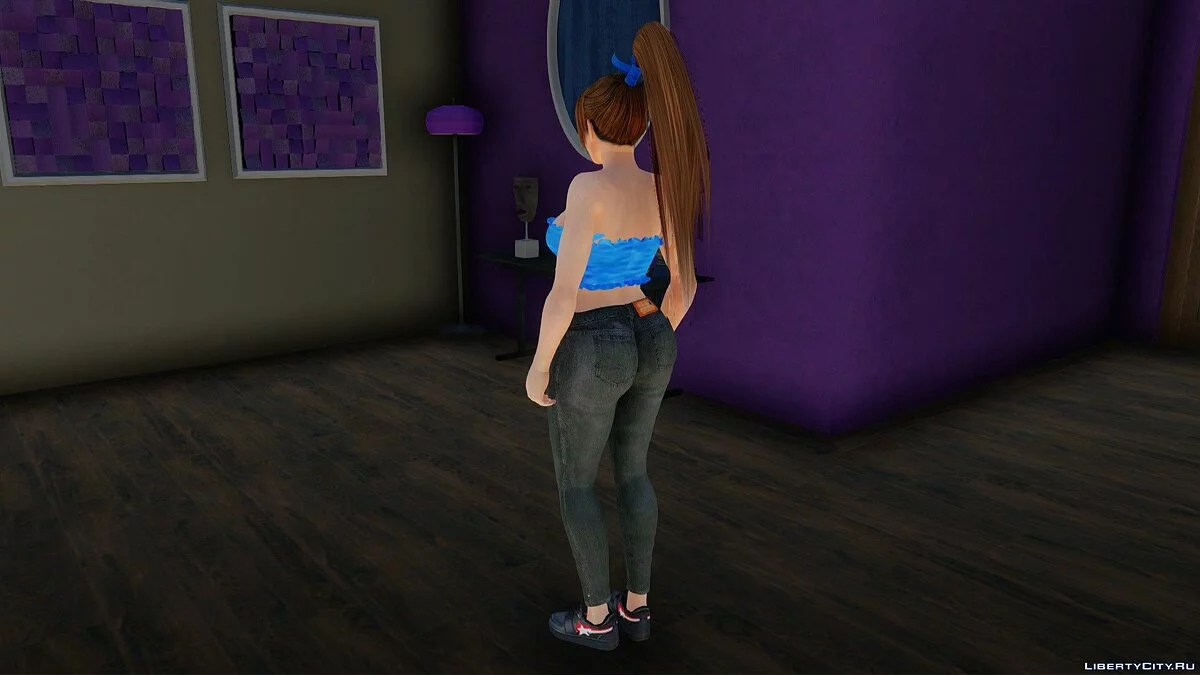 Mai Shiranui in Casual Outfit v12 / GTA San Andreas