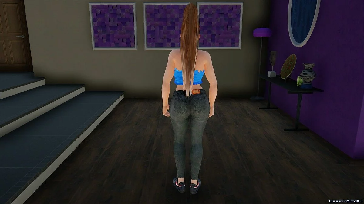 Mai Shiranui in Casual Outfit v12 / GTA San Andreas