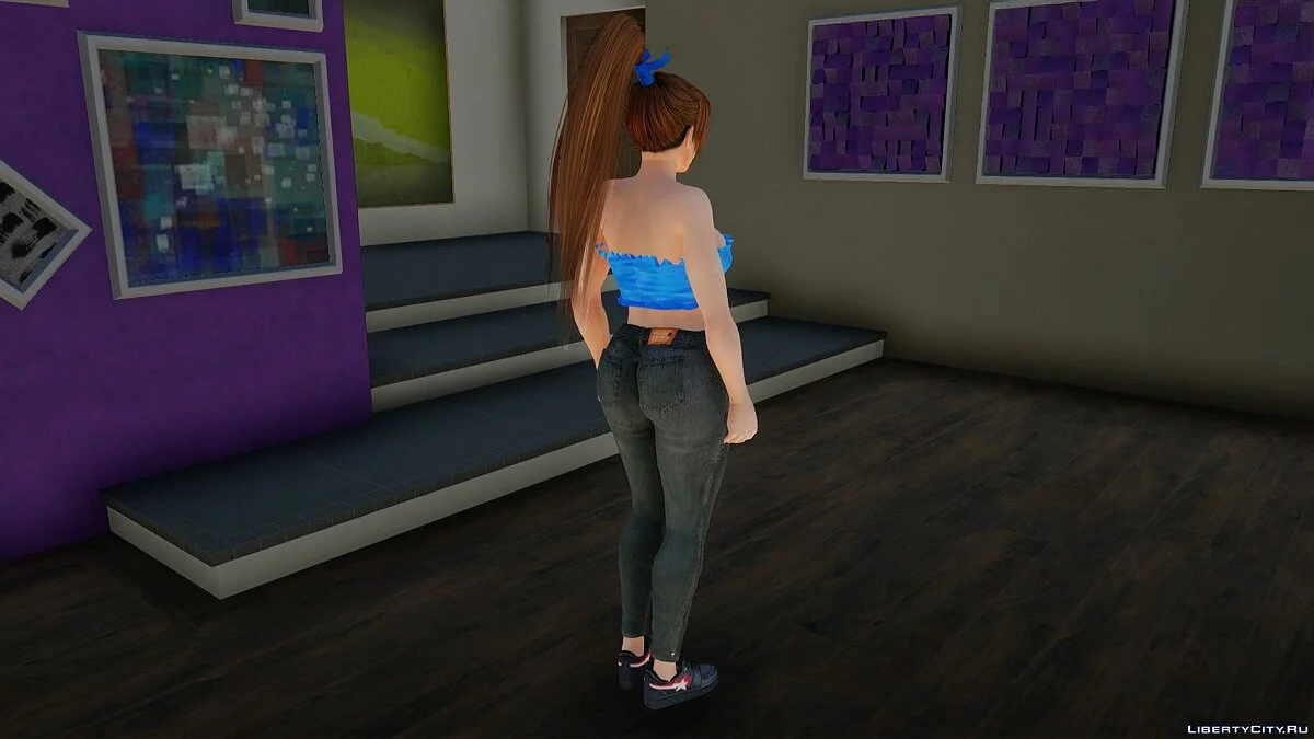 Mai Shiranui in Casual Outfit v12 / GTA San Andreas