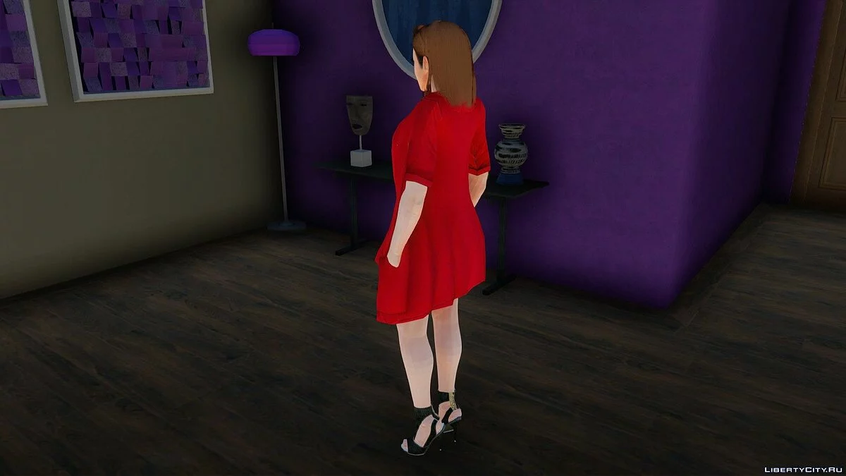 Mai Shiranui im Alltagslook v11 / GTA San Andreas